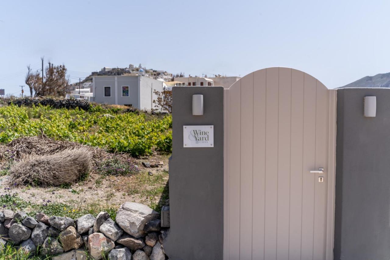 Wine And Yard Caves Hotel Pýrgos Eksteriør billede